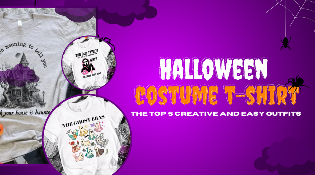 Halloween Costume T-Shirts: The Top 5 Creative and Easy Outfits