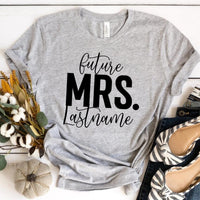 Future Mrs & Mr Personalized T-Shirt
