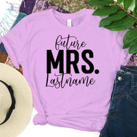 Future Mrs & Mr Personalized T-Shirt